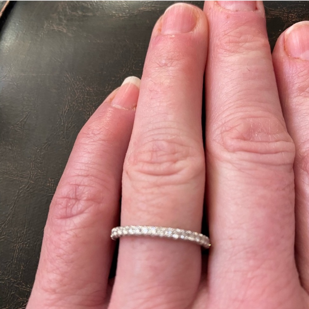 Pnina Tornai 14k White Gold Diamond Band